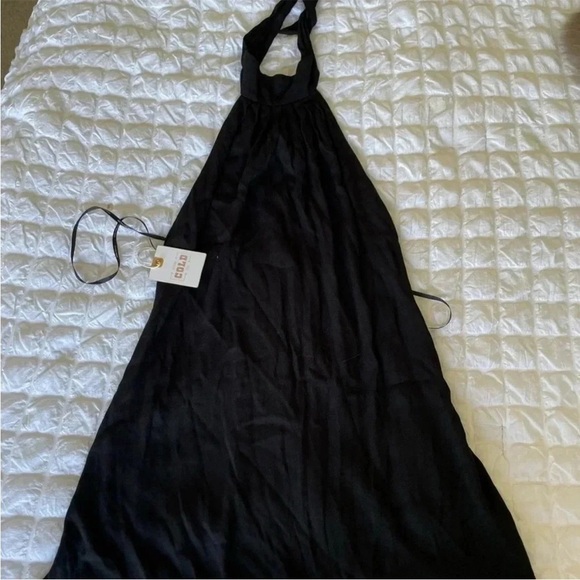 Stone Cold Fox black halter mini dress - Picture 3 of 10